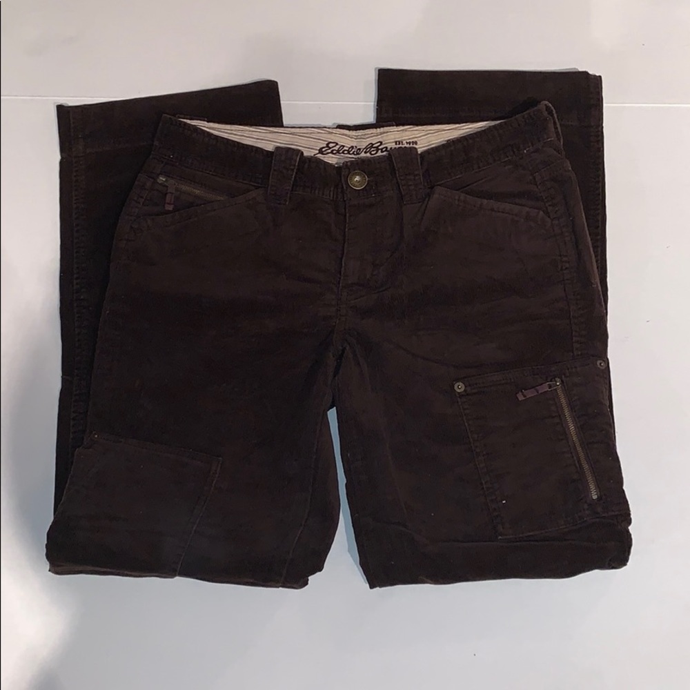 Eddie Bauer Cargo Corduroy pants (chocolate brown)